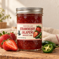 Strawberry Jalapeño Biscuit Jam