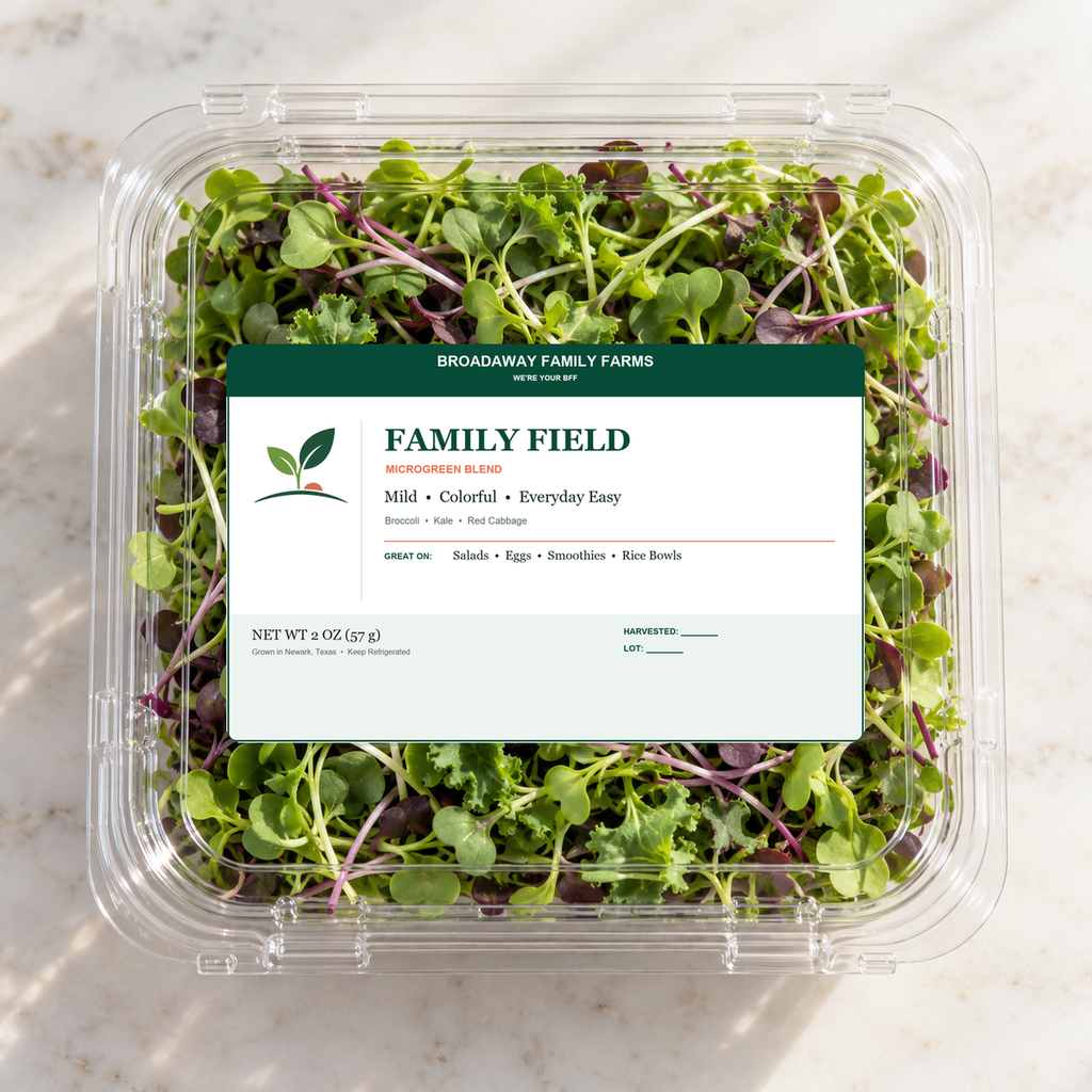 Family Field Microgreen Blend