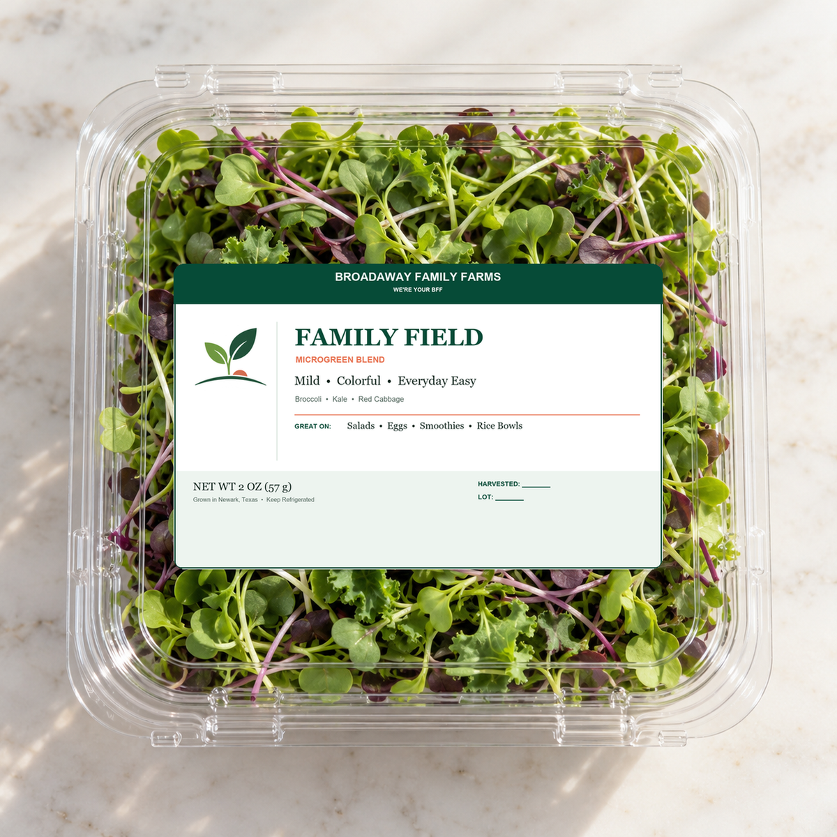 Family Field Microgreen Blend
