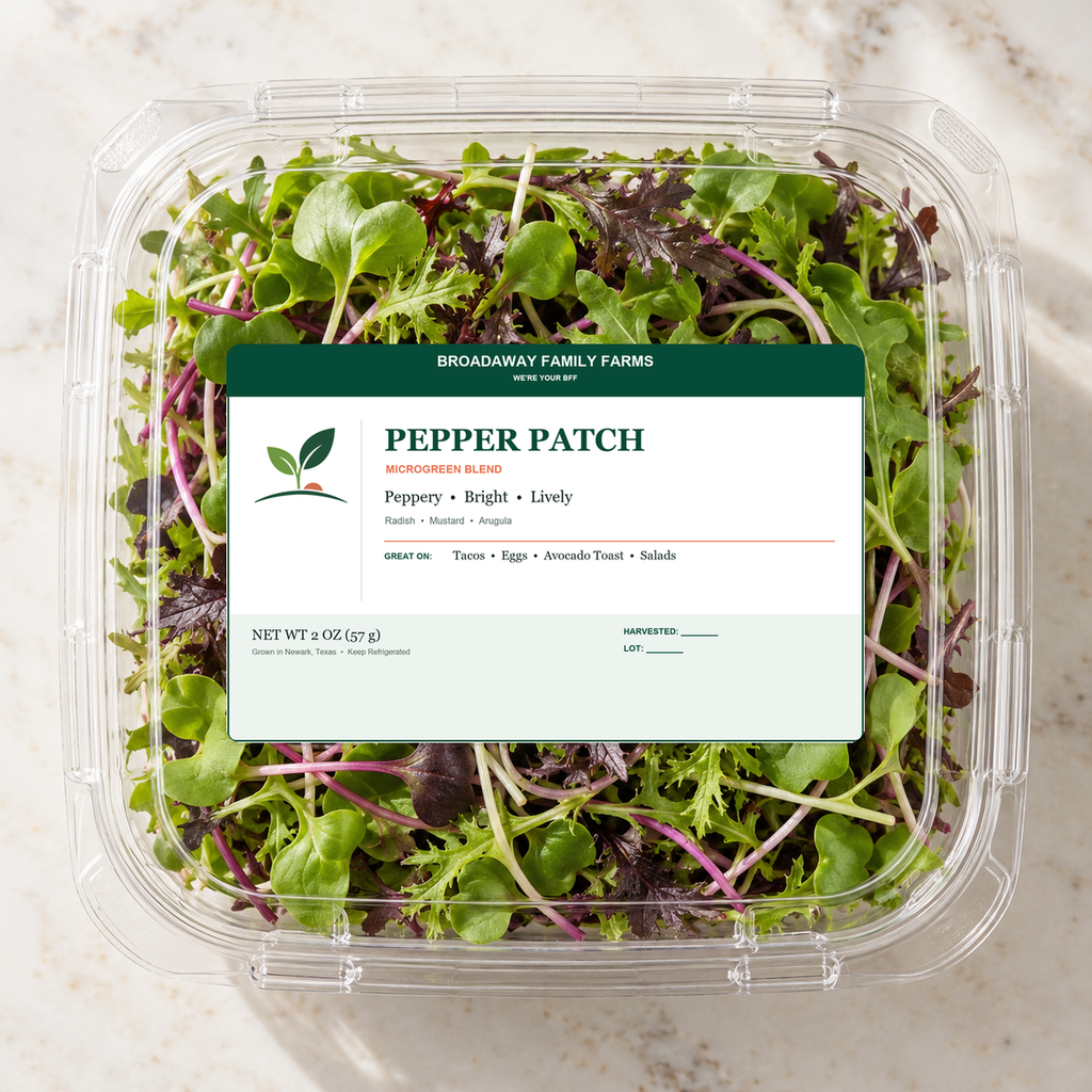 Pepper Patch Microgreen Blend