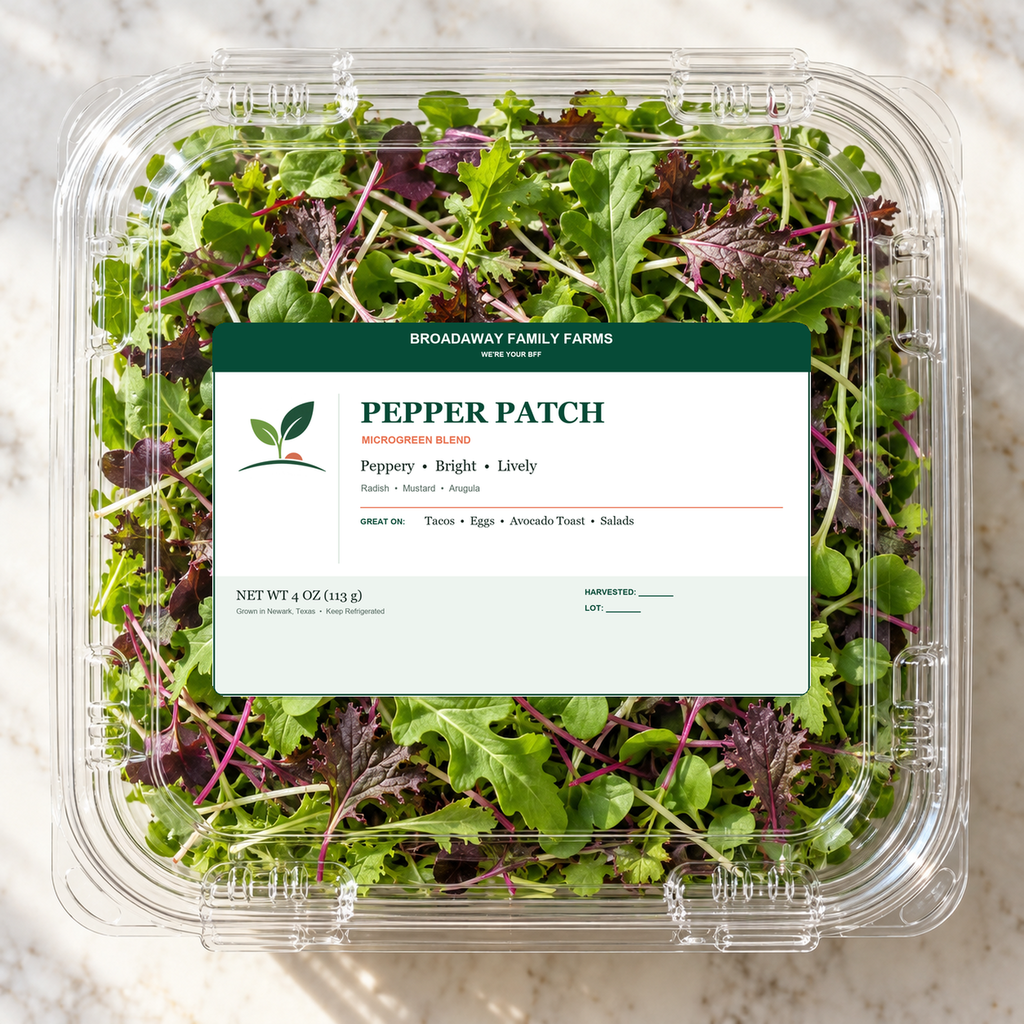 Pepper Patch Microgreen Blend